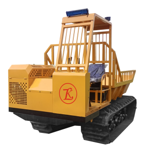 Crawler dumper, angkutan kelapa sawit, dumper sawit, kayu, alat berat angkut kayu