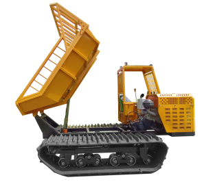 Crawler dumper, angkutan kelapa sawit, dumper sawit, kayu, alat berat angkut kayu