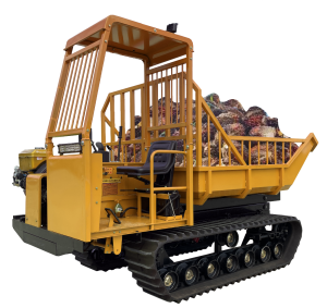 Crawler dumper, angkutan kelapa sawit, dumper sawit, kayu, alat berat angkut kayu