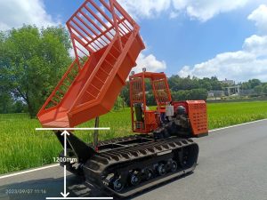 Crawler dumper, angkutan kelapa sawit, dumper sawit, kayu, alat berat angkut kayu