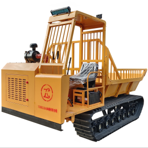 Crawler dumper, angkutan kelapa sawit, dumper sawit, kayu, alat berat angkut kayu