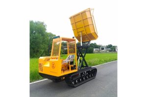 Crawler dumper, angkutan kelapa sawit, dumper sawit, kayu, alat berat angkut kayu